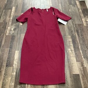Fabletics Rich Red Midi Dress